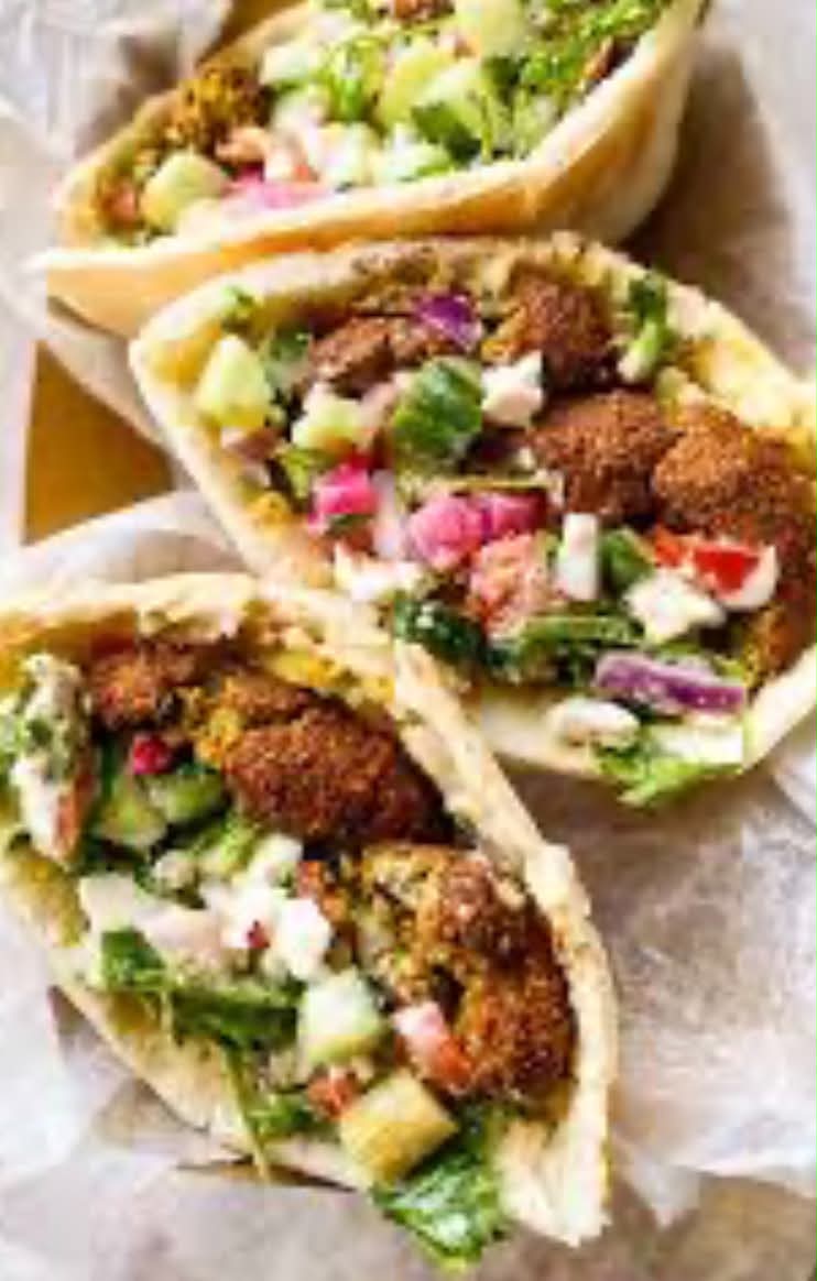 Falafel sandwich